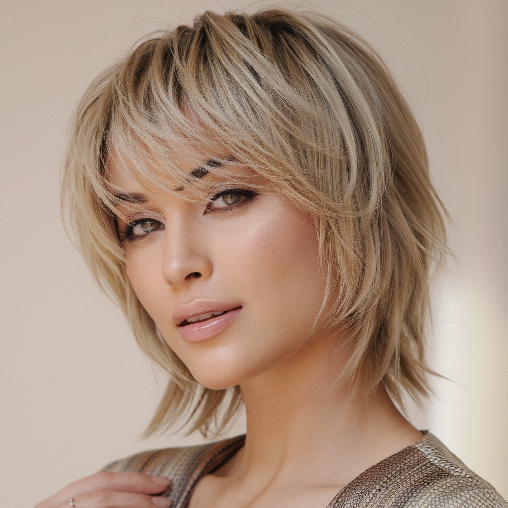 Layered Long Pixie Bob