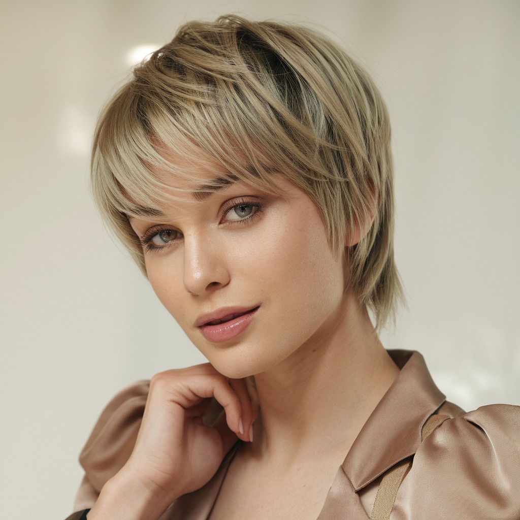 Long Pixie Bob with Soft Layers