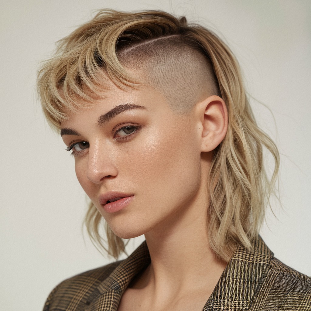 Textured Waves with an Undercut