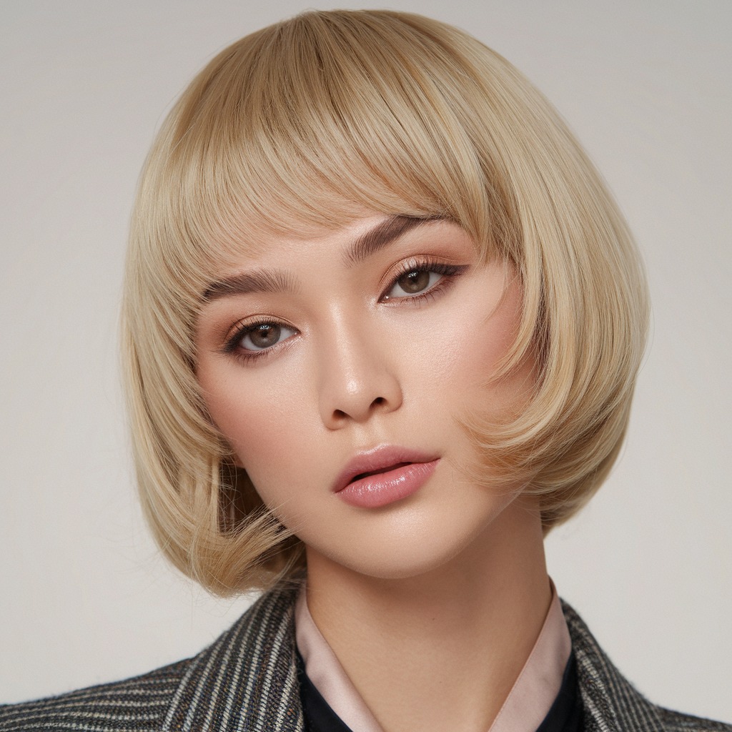 Cropped Bob with Soft Layers