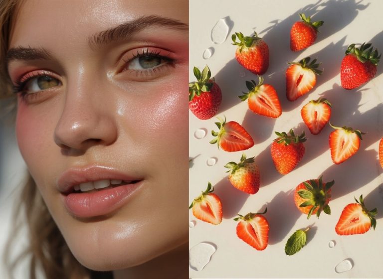 I Tried the TikTok “Strawberry Girl” Makeup Trend and Here’s the Truth